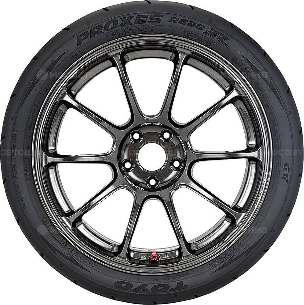 Vista lateral  Toyo Proxes R8R 295/30 R18 94Y