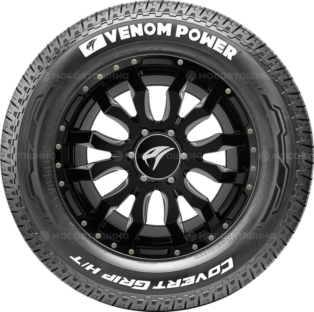 Vista lateral Venom Power Covert Grip H/T 255/70 R16 111T (RWL)