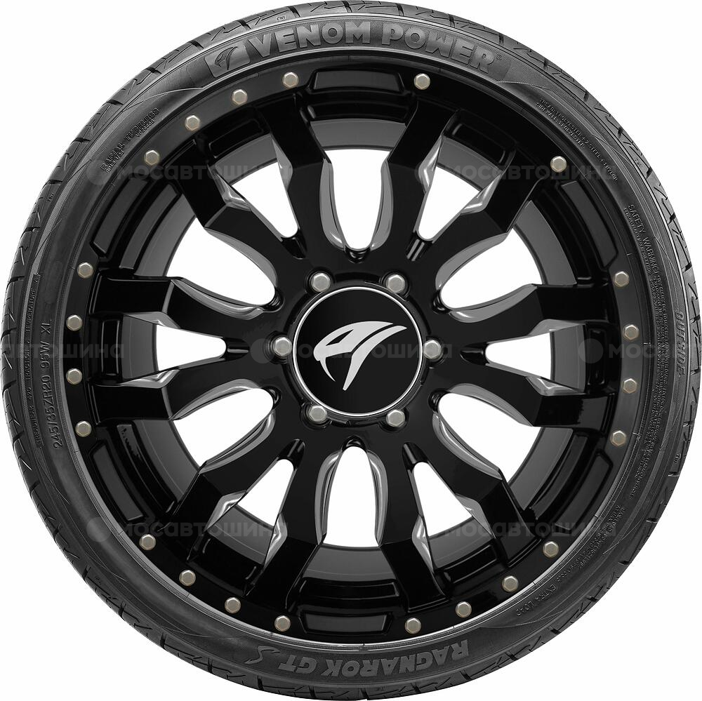 Vista lateral  Venom Power Ragnarok GTS 33x12,5x20 119R (BLK)