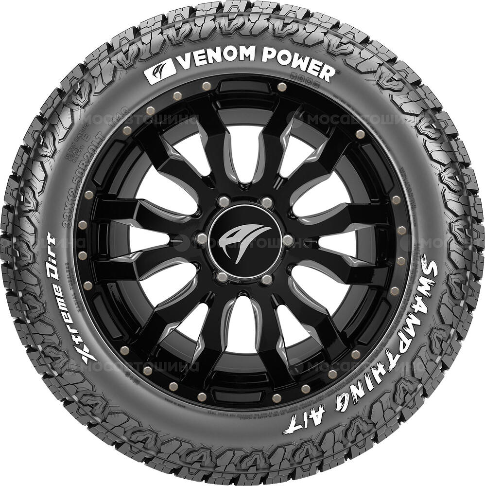 Vista lateral Venom Power Swampthing A/T LT305/70 R17 125/122R (RWL)
