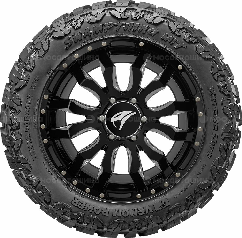 Vista lateral  Venom Power Swampthing M/T LT315/70 R17 126/123Q (BLK)