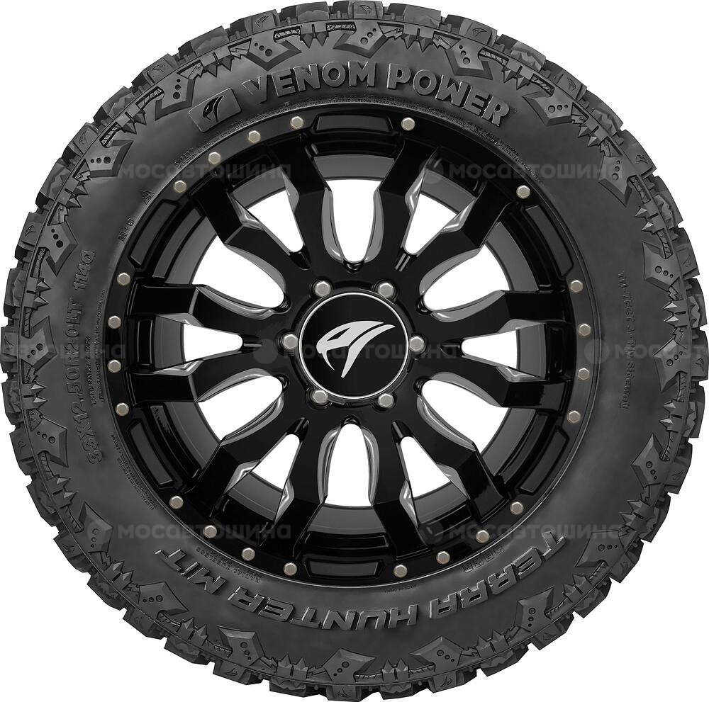 Vista lateral Venom Power Terra Hunter M/T