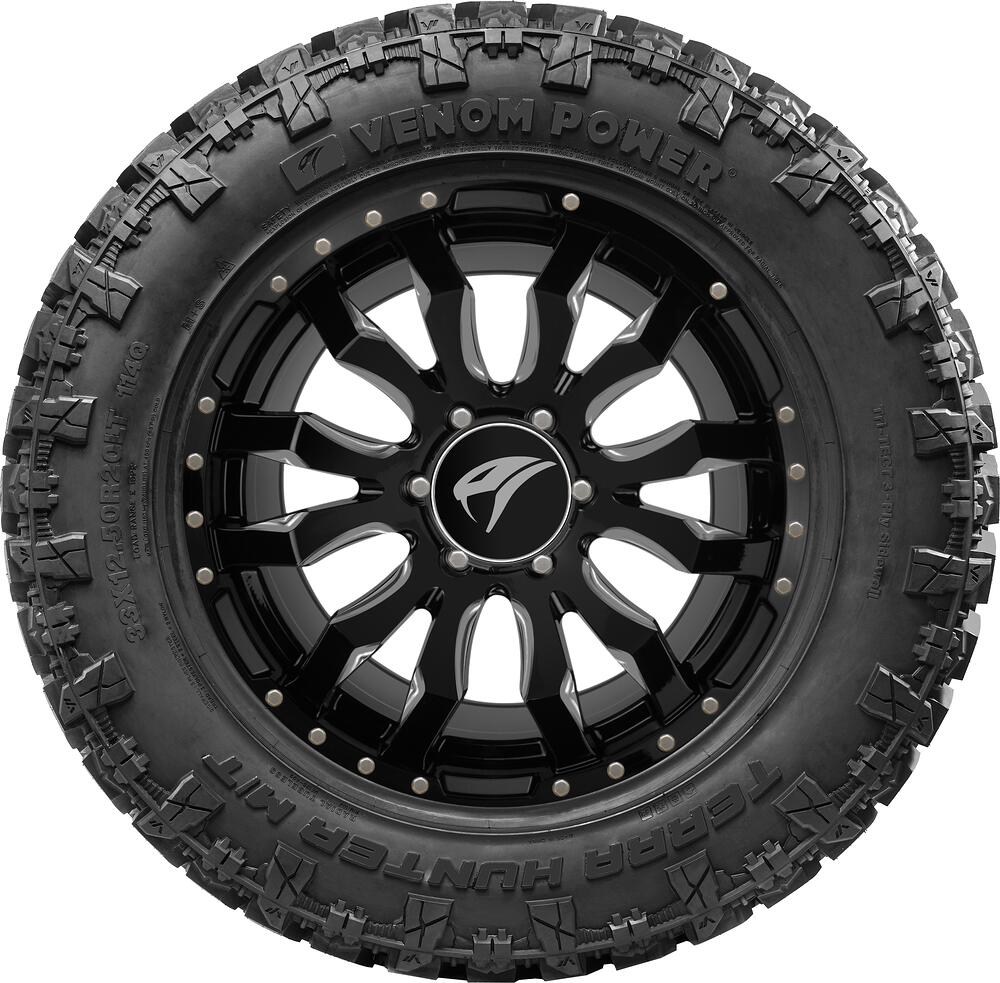 Vista lateral  Venom Power Terra Hunter M/T 38x15,5x26LT 126P (BLK)