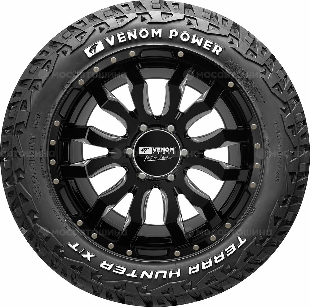 Vista lateral Venom Power Terra Hunter X/T 285/75 R18 129/126R