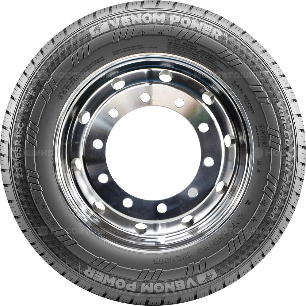 Vista lateral Venom Power Van-CO Allseason