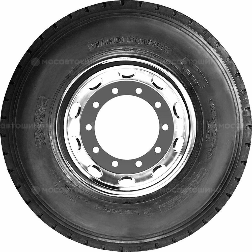 Vista lateral  Windpower WDR09 245/70 R17,5 136/134M PR18 (Ведущая ось)