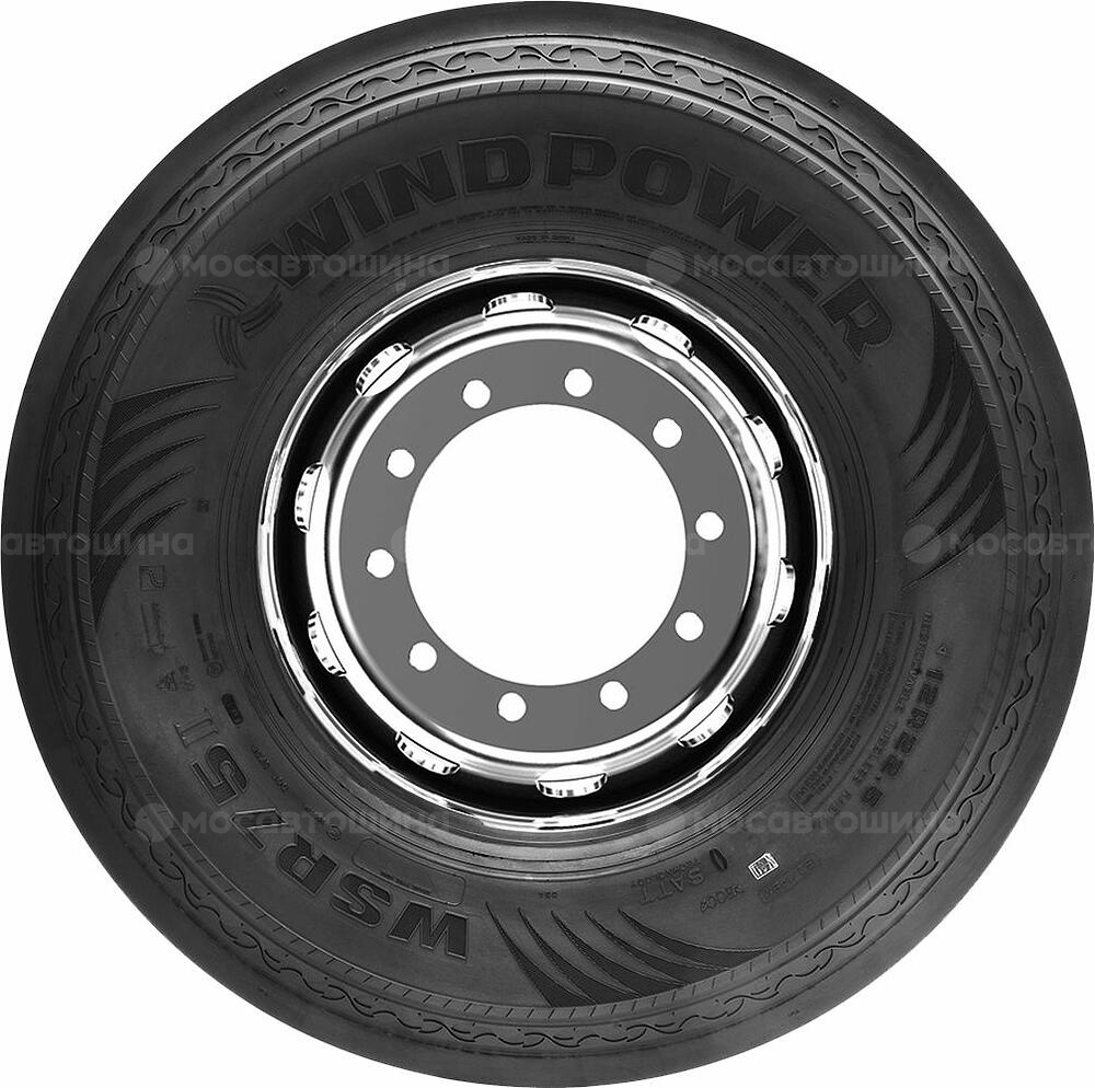 Vista lateral  Windpower WSR75II 245/70 R19,5 144/142J PR18