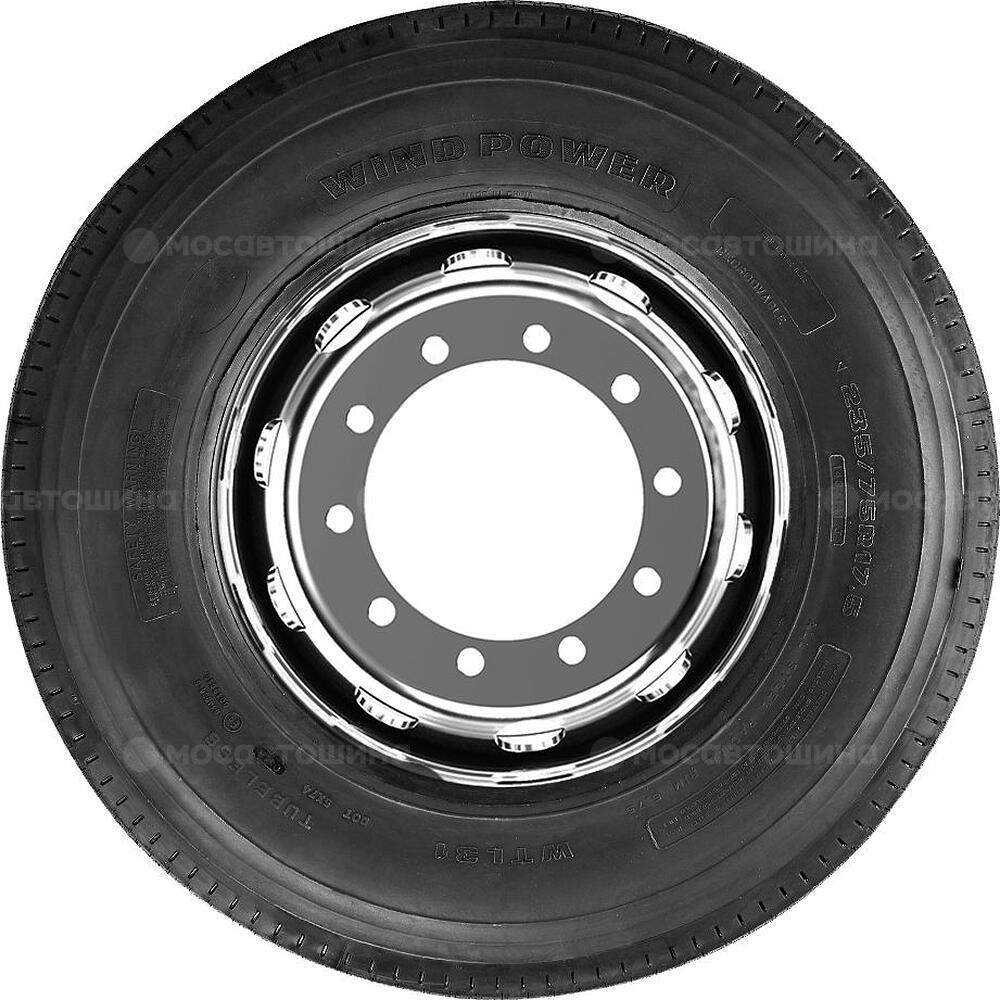 Vista lateral  Windpower WTL31 235/75 R17,5 143/141J 3PMSF PR18