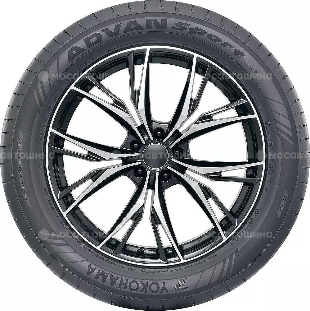 Vista lateral  Yokohama Advan Sport V107A 255/40 R20 101Y XL