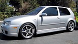 Llantas OZ Racing Crono en el vehículo Volkswagen Golf 4