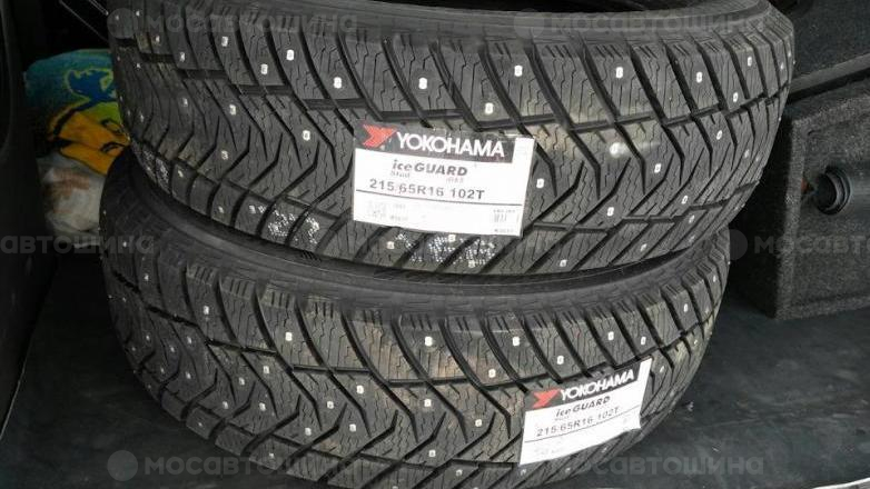 Автомобильные шины Yokohama Ice Guard IG65 на автомобиле   [1741]