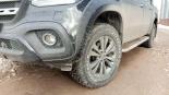 Llantas   en el vehículo  mercedes x-class