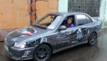 Диски OZ Racing Ultraleggera на автомобиле Hyundai Accent Диски OZ Racing Ultraleggera на автомобиле Hyundai Accent
