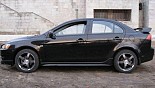 Llantas Zepp Falcon en el vehículo Mitsubishi Lancer X