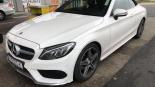 Llantas   en el vehículo  mercedes c-class