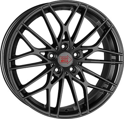 1000Miglia MM1015 8x19 5x108 ET 45 Dia 63.4 Dark Anthracite High Gloss