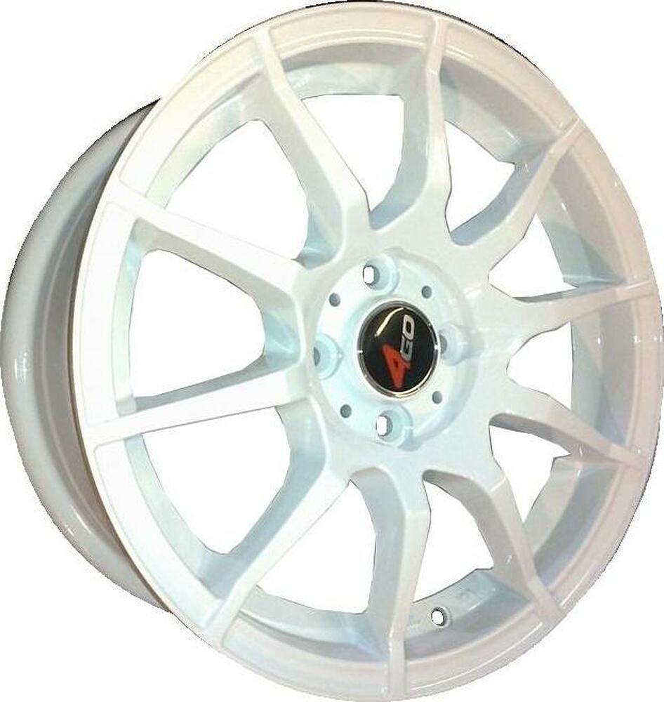 4GO 5007 7x16 5x105 ET 40 Dia 56.6 Silver
