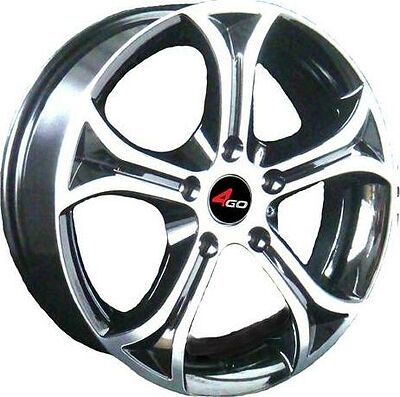 4GO 5247 6.5x16 5x110 ET 38 Dia 65.1 Silver