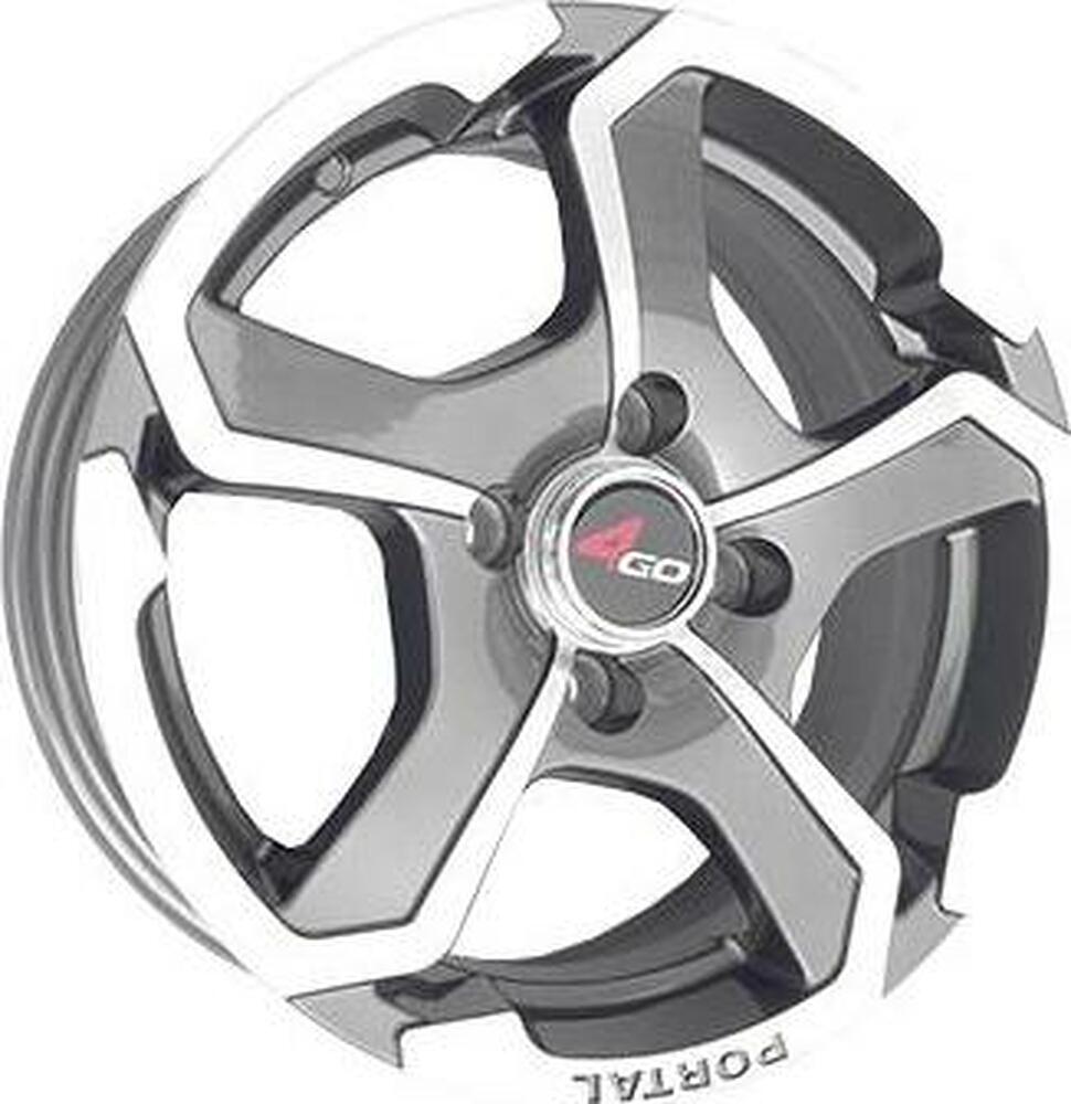 4GO 5273 6x14 4x98 ET 35 Dia 58.6 Silver
