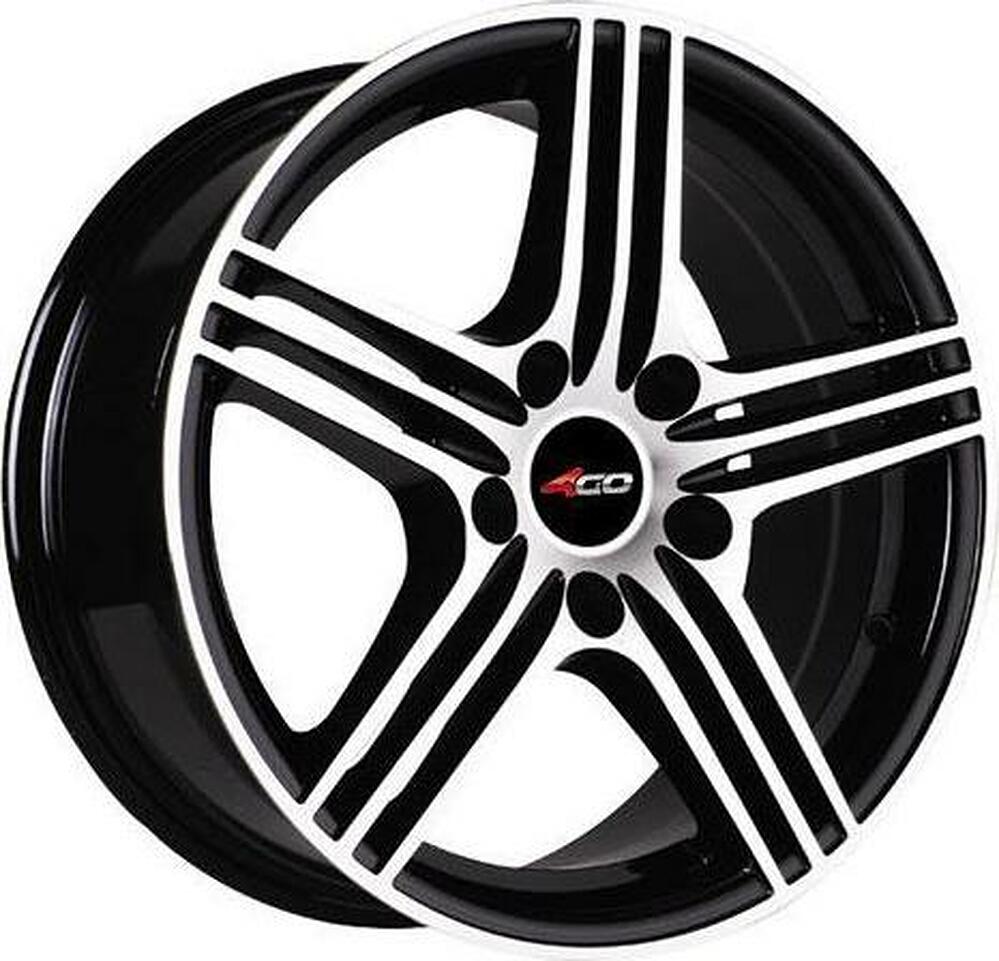 4GO 534 6x14 4x100 ET 40 Dia 60.1 silver