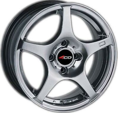 4GO 550 6x14 4x100 ET 35 Dia 67.1 Silver