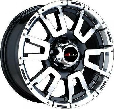 4GO 642 8x18 5x139.7 ET 10 Dia 108.1 Silver