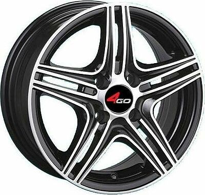 4GO JJ522 6x14 4x100 ET 45 Dia 67.1 BMF