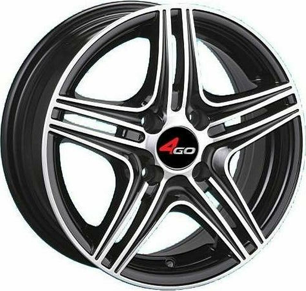4GO JJ522 6x14 4x98 ET 38 Dia 58.6 MBMF