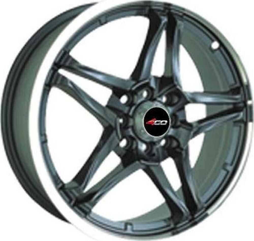 4GO P5024 7x16 5x114.3 ET 40 Dia 73.1 silver