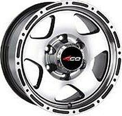 4GO P5099 7x15 5x139.7 ET 10 Dia 100.1 silver