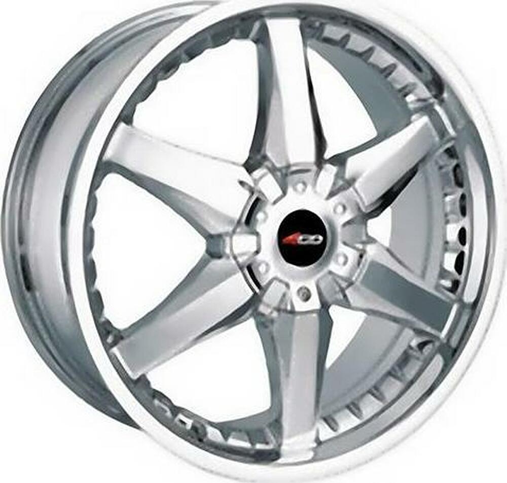 4GO P6005 7.5x17 5x114.3 ET 42 Dia 73.1 silver