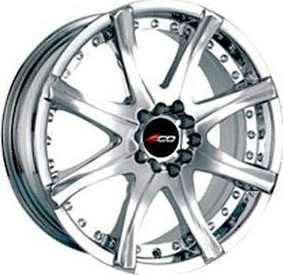 4GO P8001 7x16 5x114.3 ET 40 Dia 73.1 silver