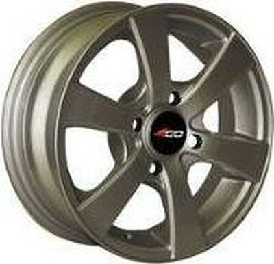 4GO PST-6 5.5x14 4x100 ET 38 Dia 67.1 silver