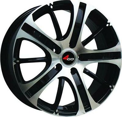 4GO RU004 6x15 4x100 ET 45 Dia 54.1 BMF