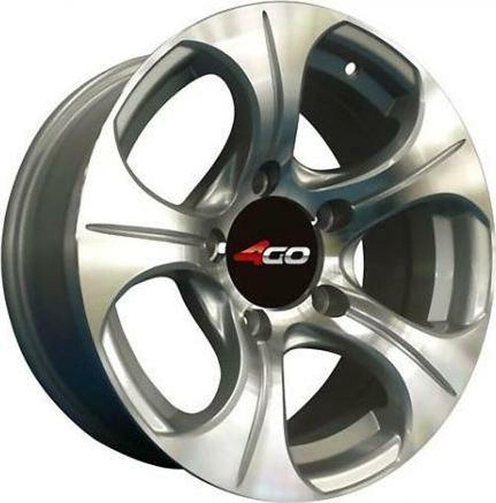 4GO RV009 7x16 5x150 ET 5 Dia 110.5 Silver