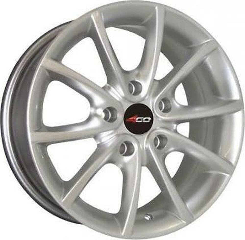 4GO RV102 7x16 5x110 ET 37 Dia 65.1 silver