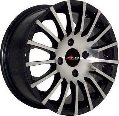 4GO RV105 6x14 4x98 ET 35 Dia 58.6 silver