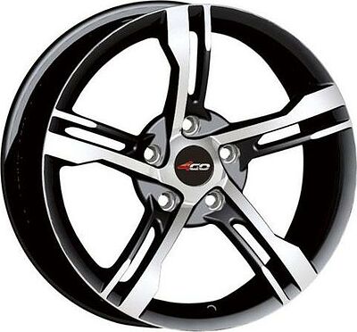 4GO RV588 6x14 4x98 ET 35 Dia 58.6 silver