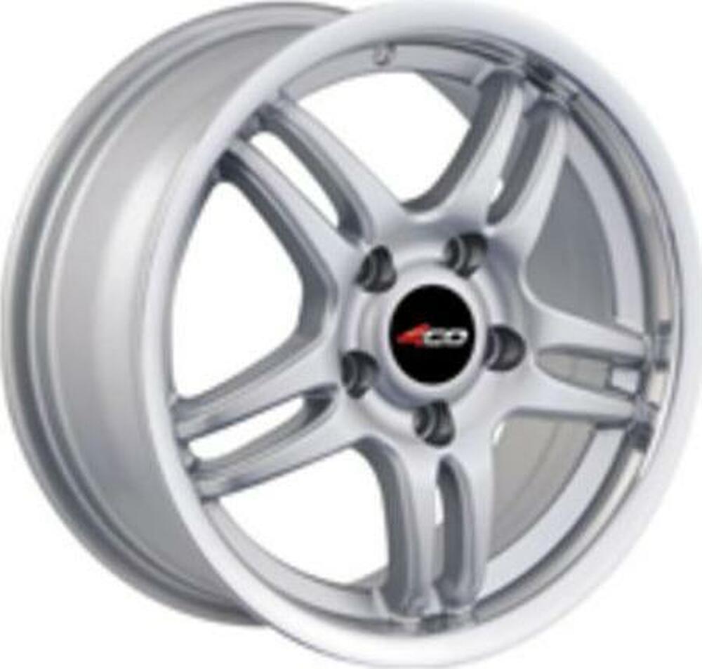 4GO SD086 6.5x15 5x110 ET 35 Dia 65.1 silver