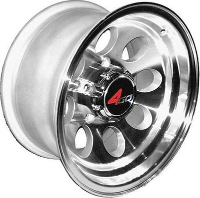 4GO XS171 8x15 5x139.7 ET -27 Dia 110.1 Silver