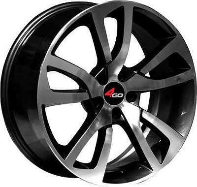 4GO YQ13 8x18 5x114.3 ET 35 Dia 73.1 Silver