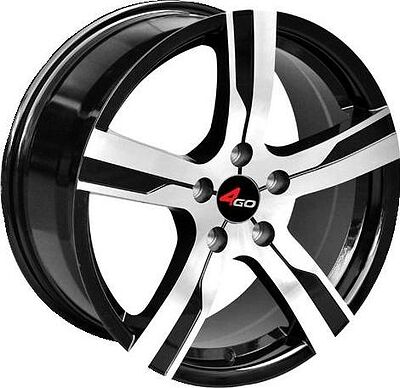 4GO YQ9 7.5x17 5x112 ET 45 Dia 66.6 BMF