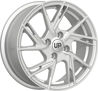 Wheels UP UP115 6.5x15 4x100 ET 40 Dia 60.1 silver