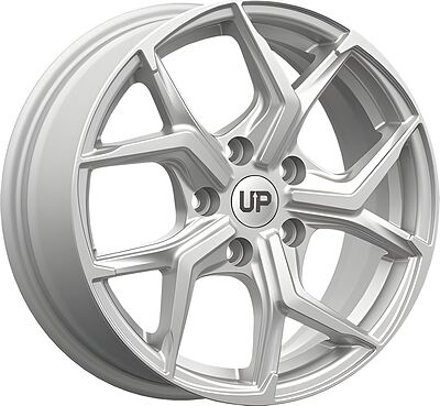 Wheels UP UP120 6.5x16 5x110 ET 38 Dia 65.1 silver