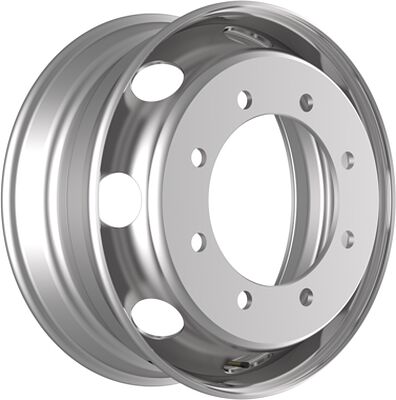 Accuride 8/275/221/136 6.75x19.5 8x275 ET 136 Dia 221 Silver