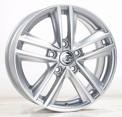 Aero A1711 6.5x16 5x100 ET 43 Dia 57.1 silver
