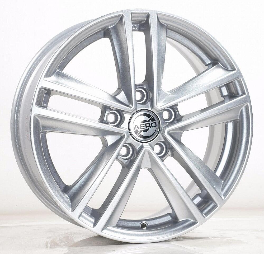 Aero A1711 6.5x16 5x112 ET 49 Dia 66.6 Silver