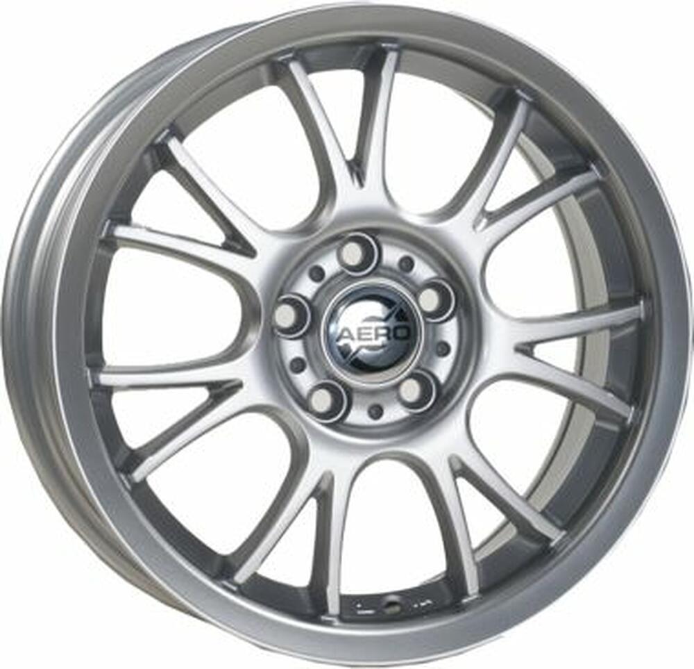 Aero A2813 6x14 4x100 ET 35 Dia 73.1 silver
