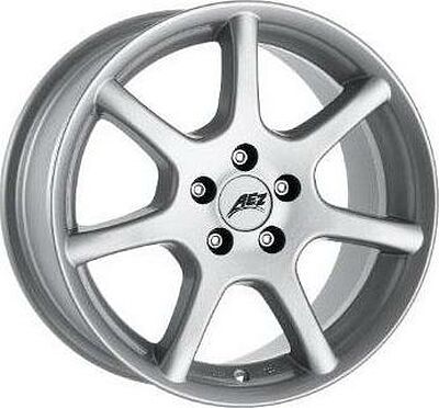 Aez Ecco 7x15 5x100 ET 38 Dia 60.1 silver