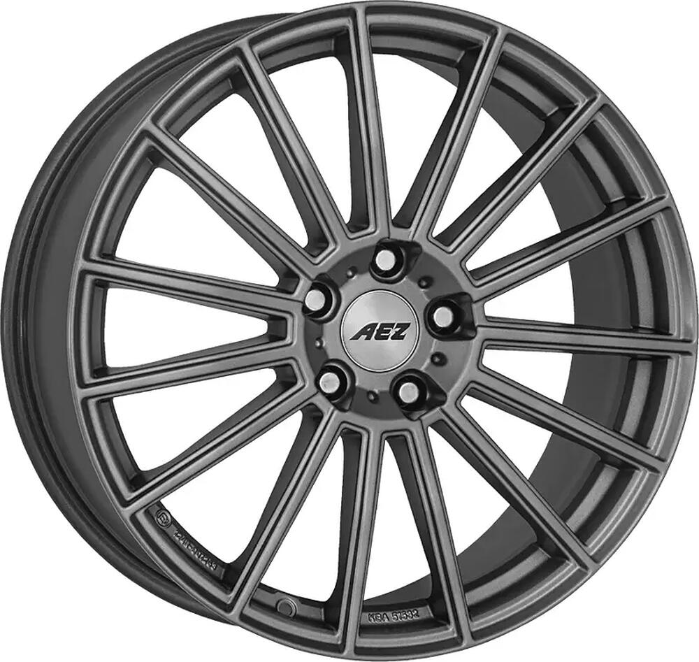 Aez Steam graphite 8x20 5x112 ET 39 Dia 66.6 Grap_Matt